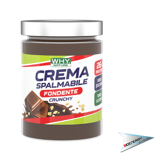 Why-CREMA SPALMABILE (Conf. 300 gr)   Fondente Crunchy  